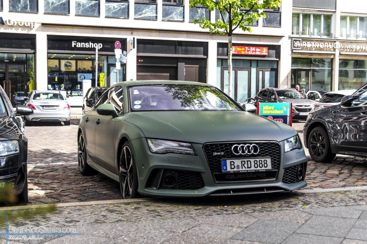 Audi RS7 Sportback spotted in Berlin — BerlinRichStreets